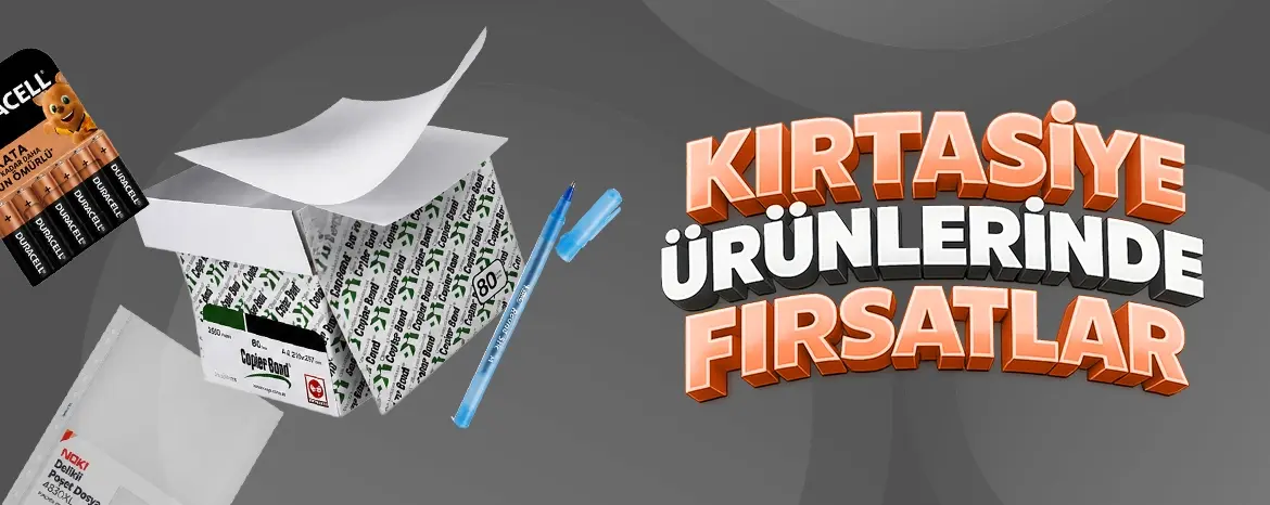 Kırtasiye Ürünlerinde Fırsatlar