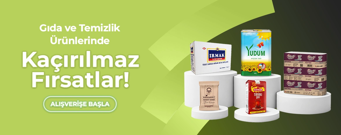 Gıda ve Temizlik Ürünlerinde Kaçırılmaz Fırsatlar