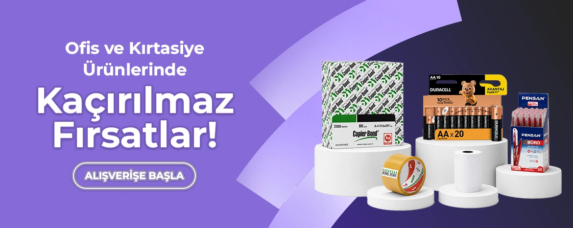 Ofis Kırtasiye Ürünlerinde Kaçırılmaz Fırsatlar