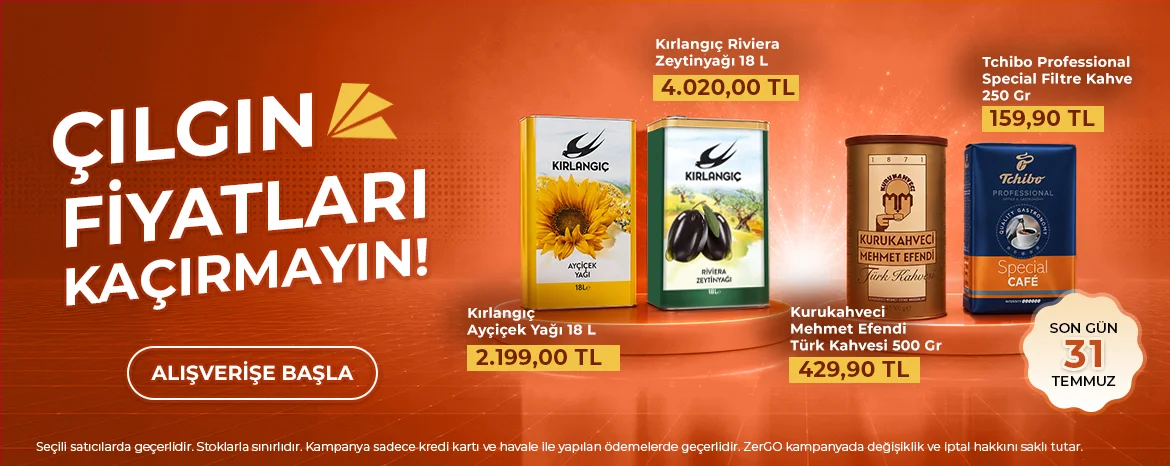 Gıda ve Temizlik Ürünlerinde Çılgın Fiyatları Kaçırmayın!