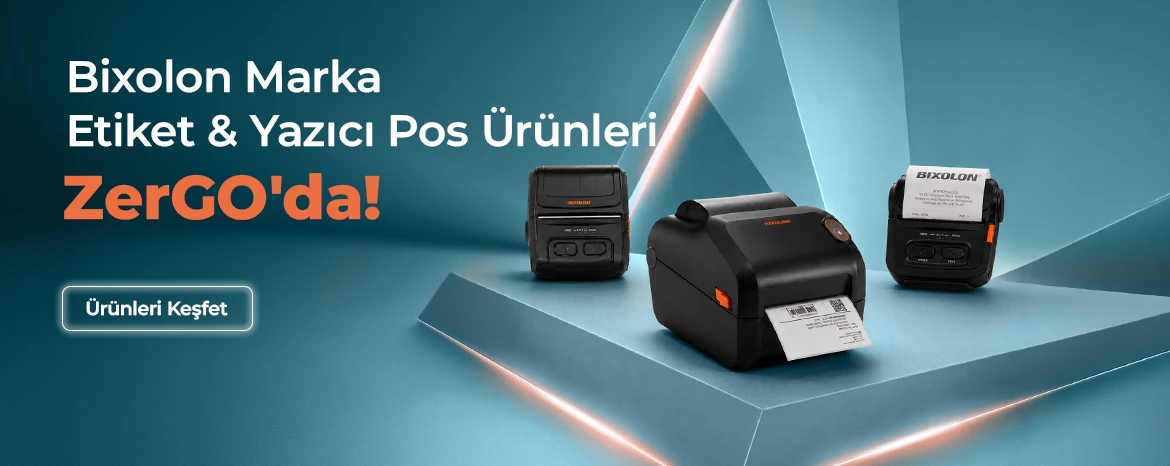 Bixolon Marka Etiket, Yazıcı Pos Ürünleri ZerGO'da!